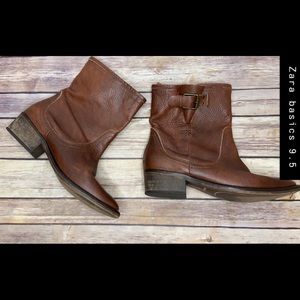 Zara basic boots 9.5